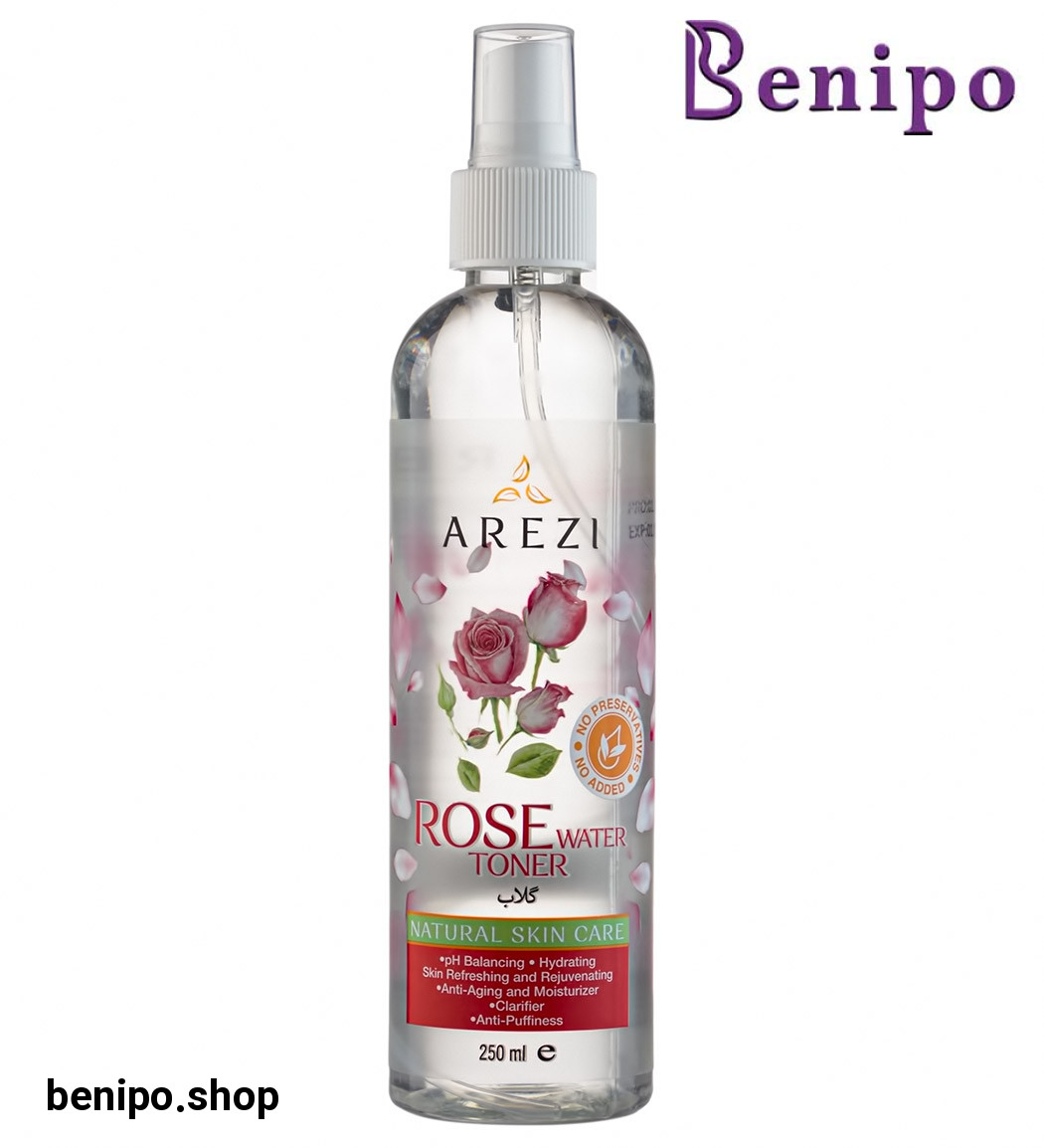 اسپری تونر گلاب طبیعی 250میل