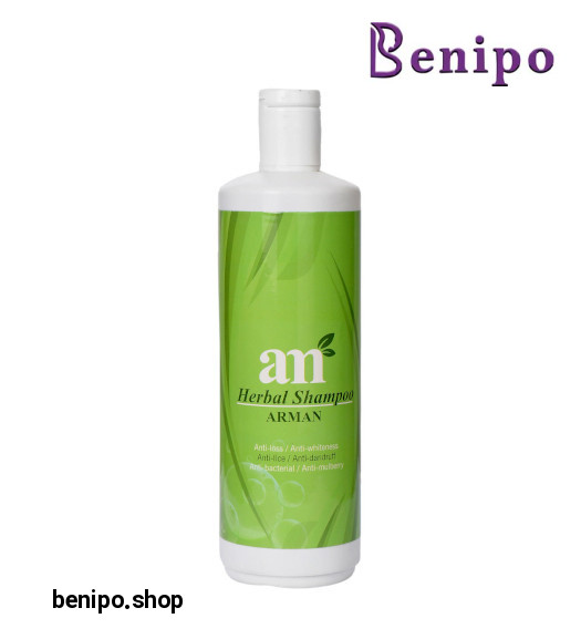 شامپو ضد ریزش و سفیدی مو 500میل