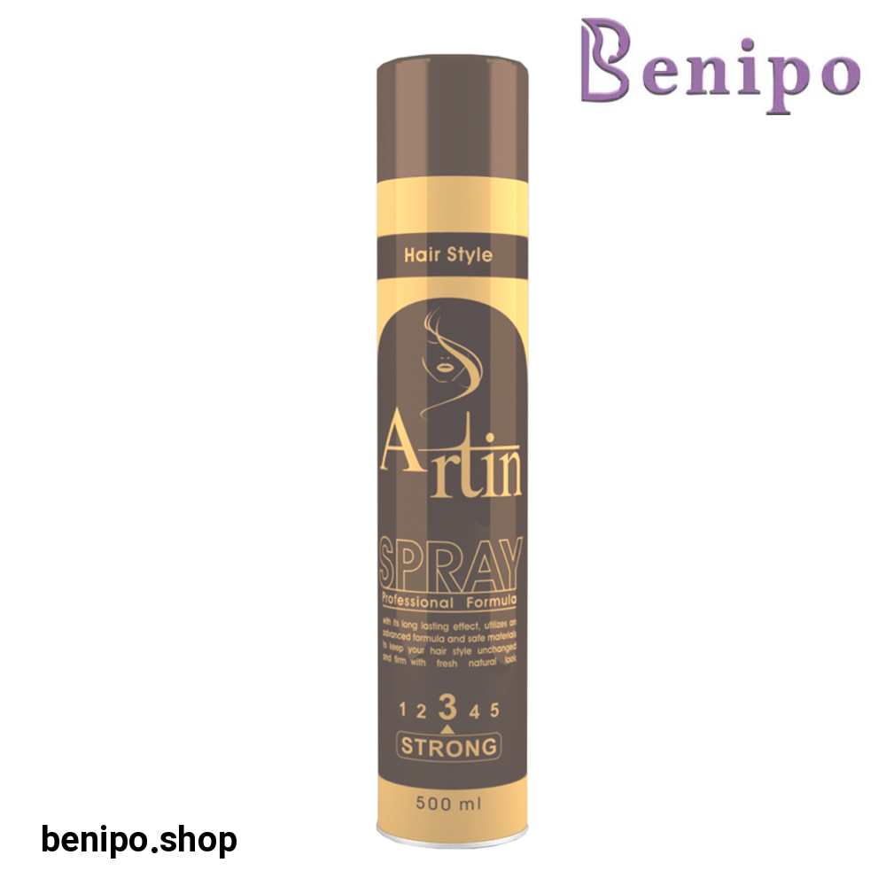 اسپری حالت دهنده ی مو شماره 3 حجم 500میل