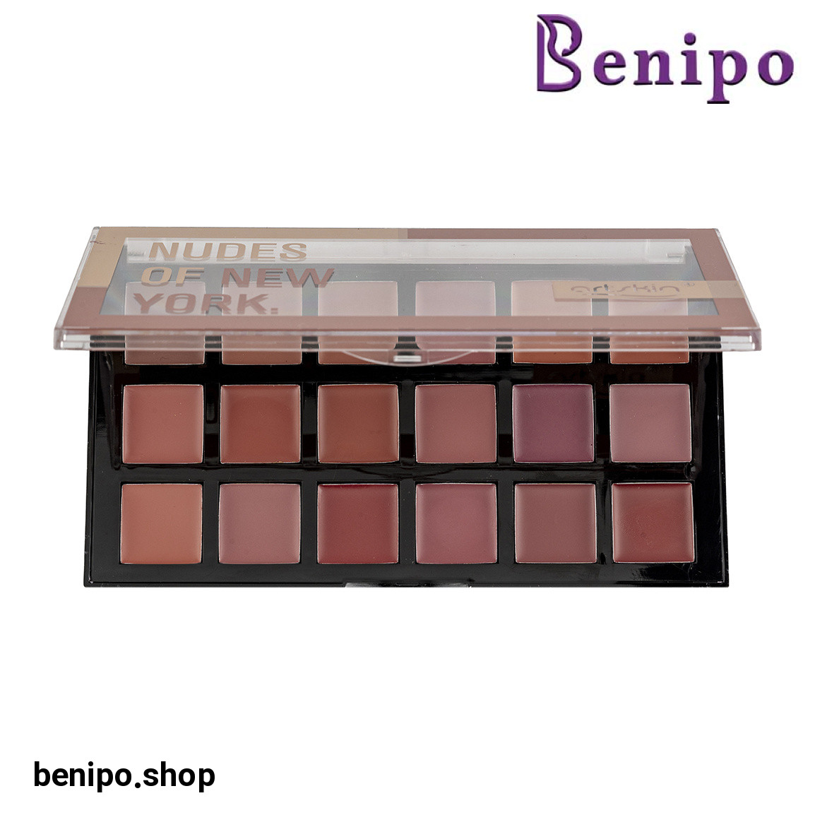 پالت رژ لب 18 رنگ