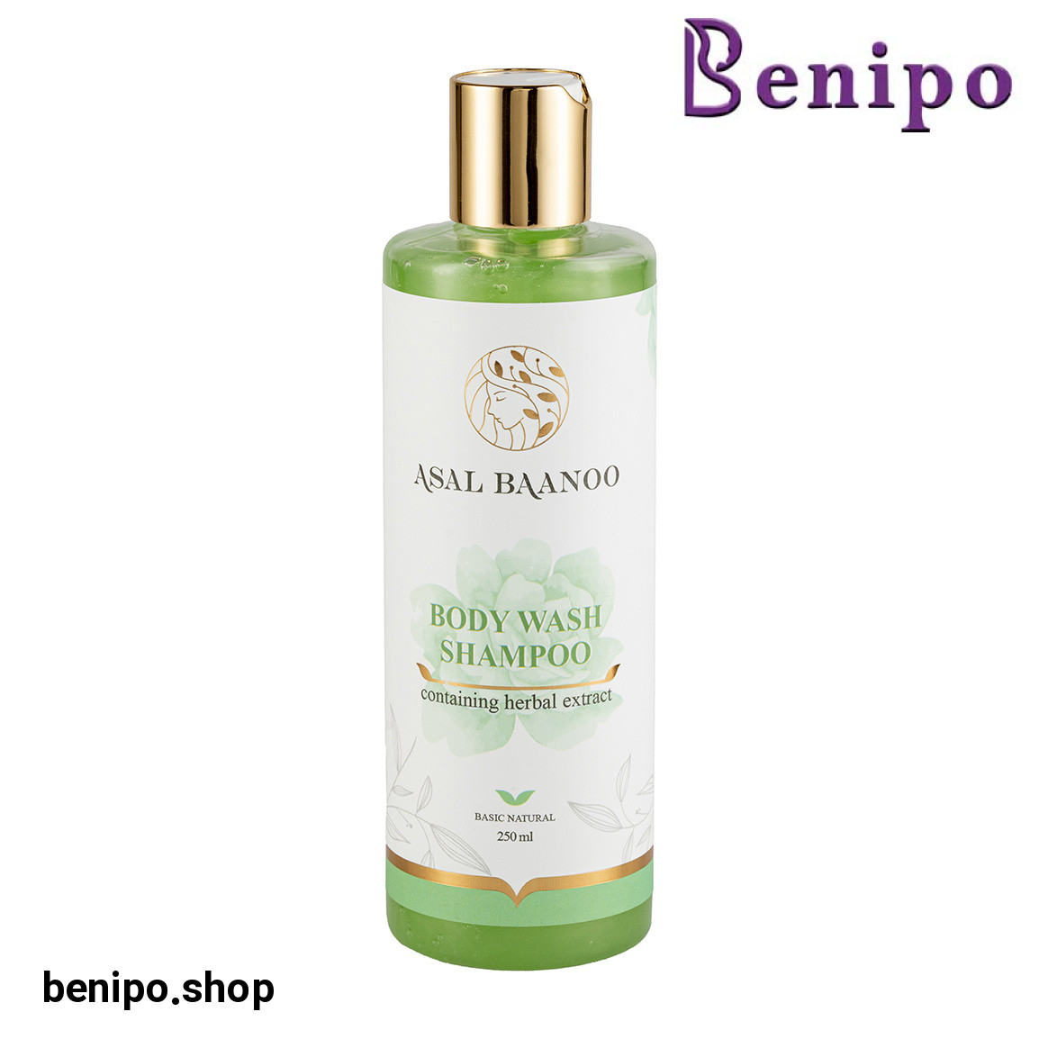 شامپو بدن حاوی عصاره های گیاهی حجم 250 میلی لیتر