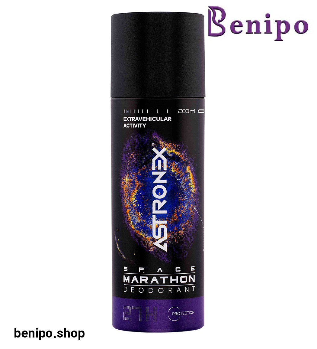 اسپری بدن مردانه Space Marathon حجم 200میل