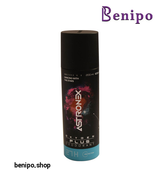 اسپری بدن مردانه Oxygen Plus حجم 200میل