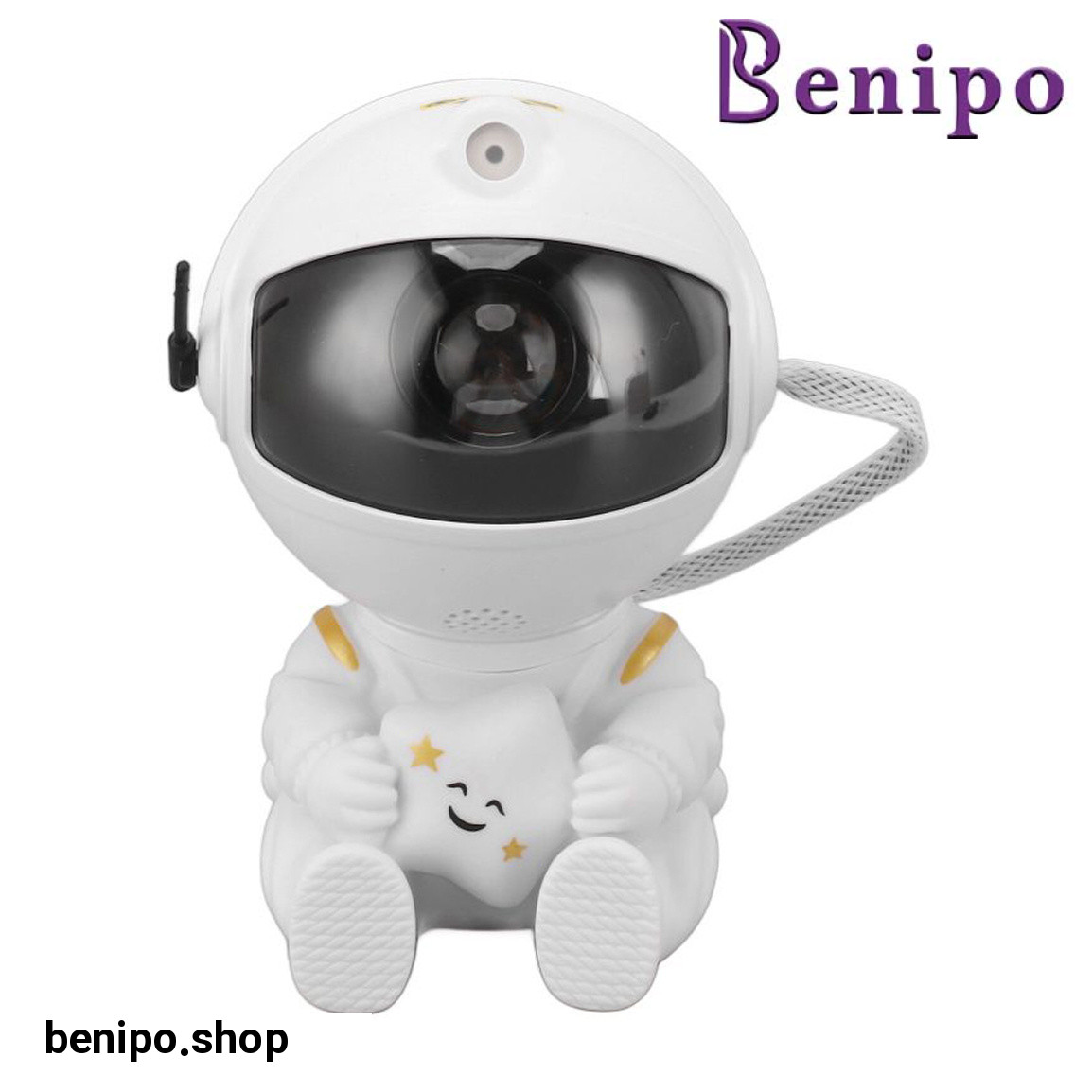 پروژکتور کهکشانی فضانورد نشسته