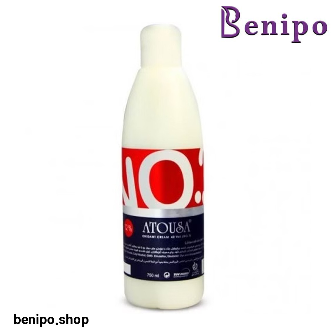 اکسیدان 3 درصد نمره نیم حجم 750 میلی لیتر