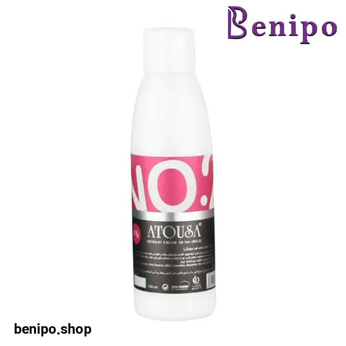 اکسیدان 9 درصد نمره 2 حجم 150 میلی لیتر