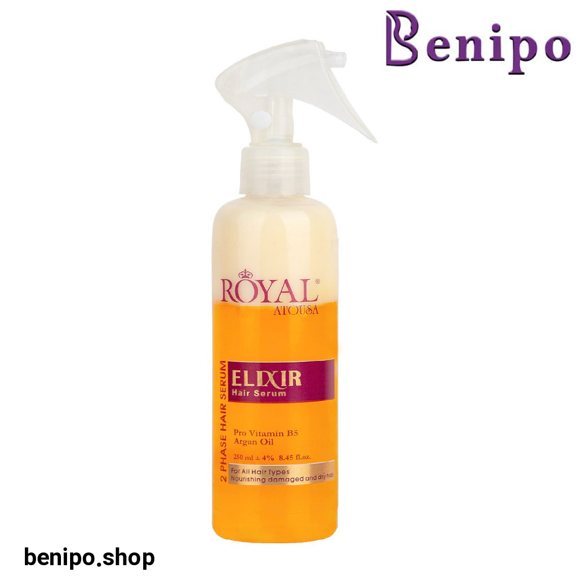 سرم مو دو فاز آرگان