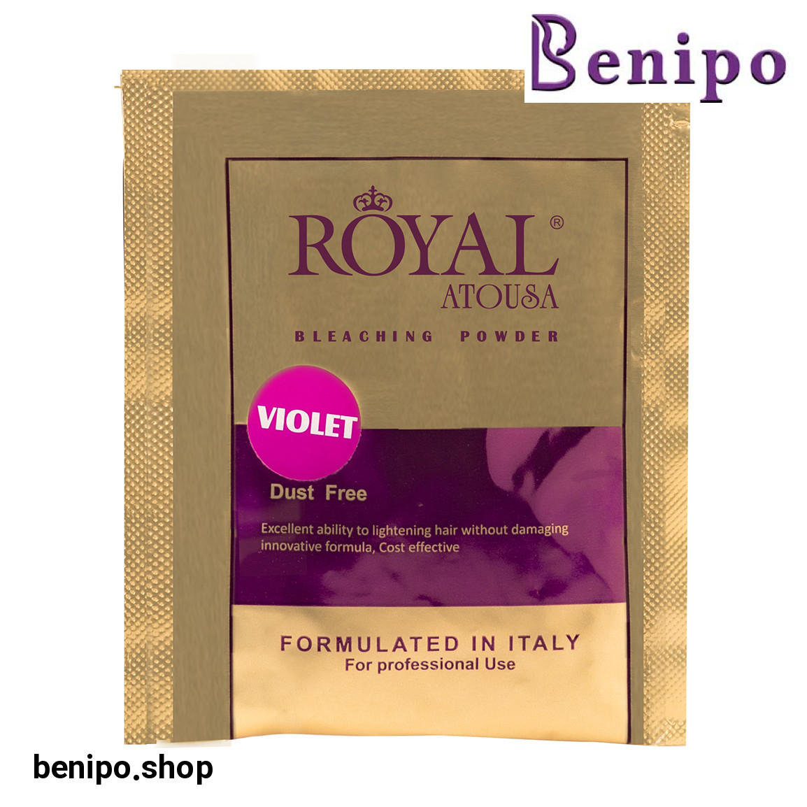 پودر دکلره ساشه 30 گرمی بنفش