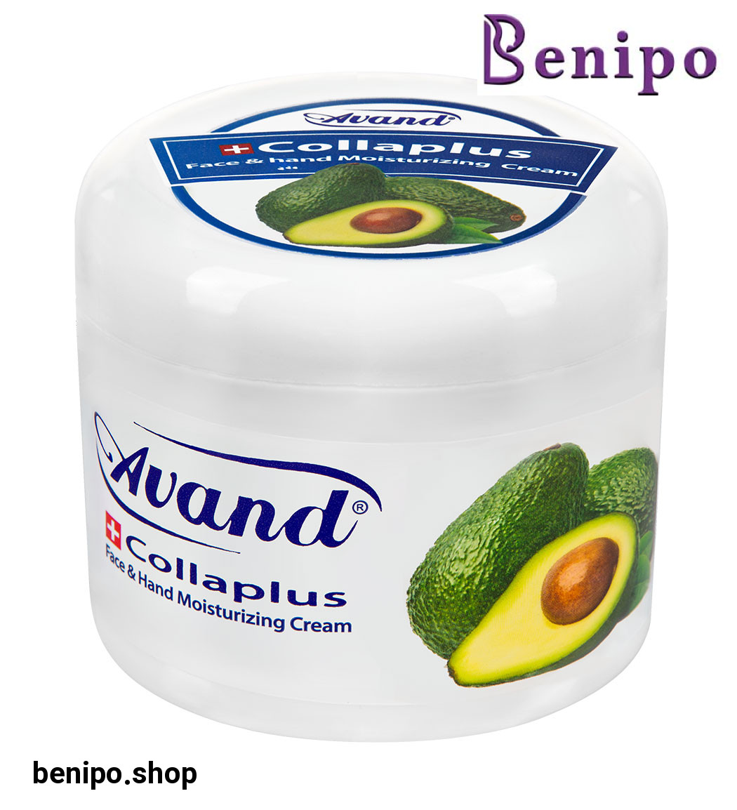 کرم دست و صورت کلاژن پلاس مدل آووکادو حجم 200 میل