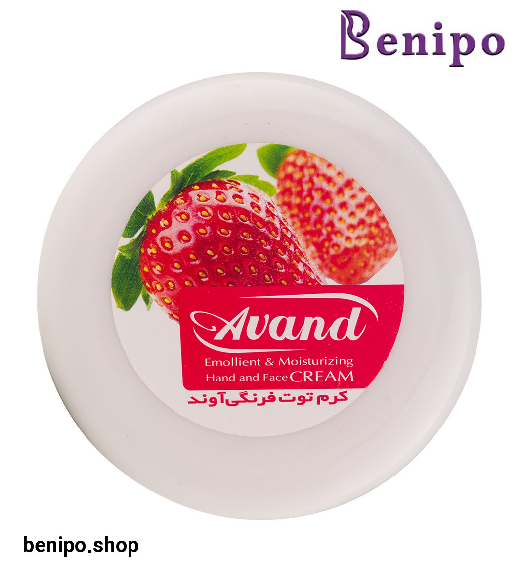 کرم دست و صورت توت فرنگی 200 میلی لیتر