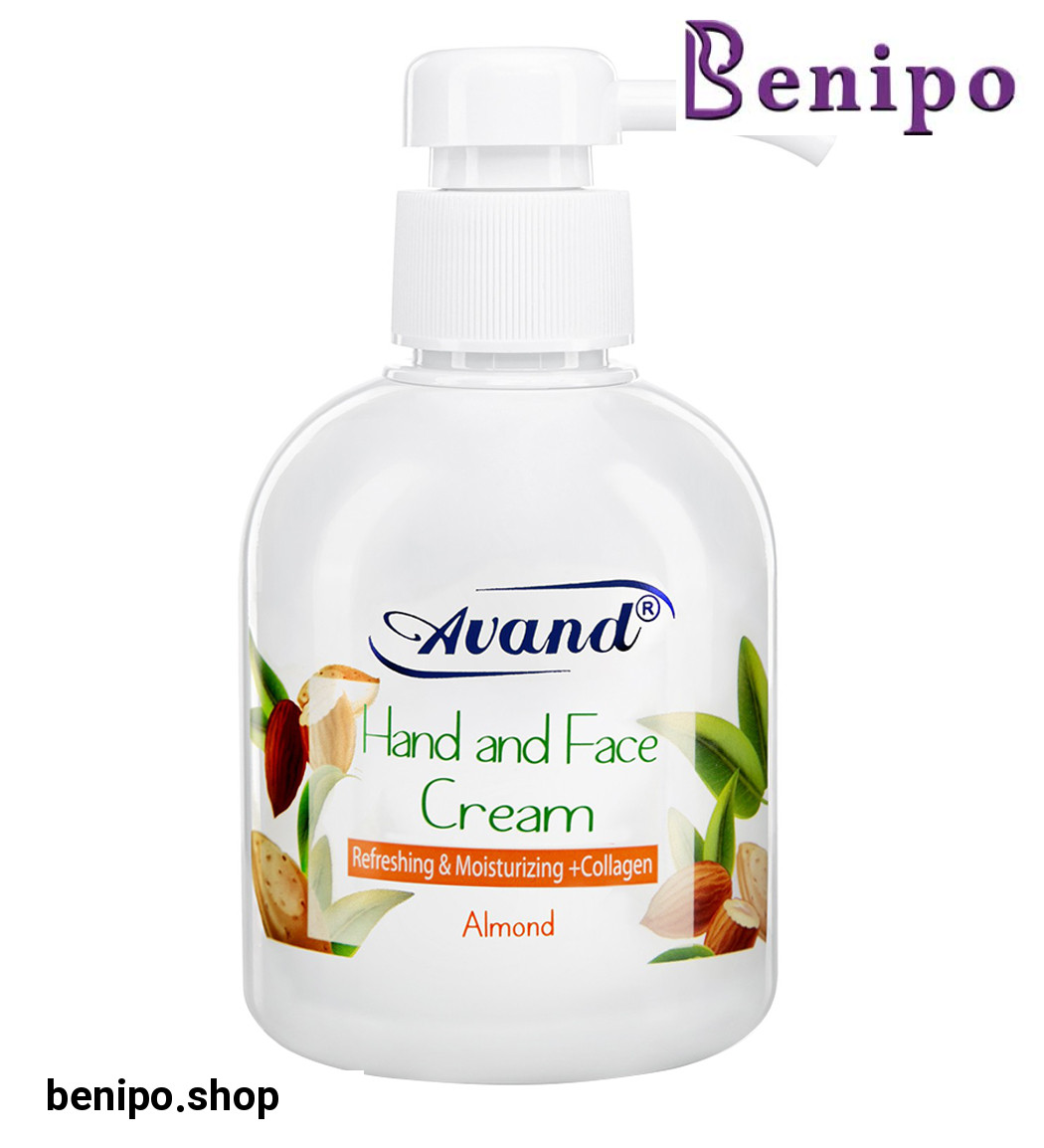 کرم دست و صورت حاوی پروتئین بادام 300میل