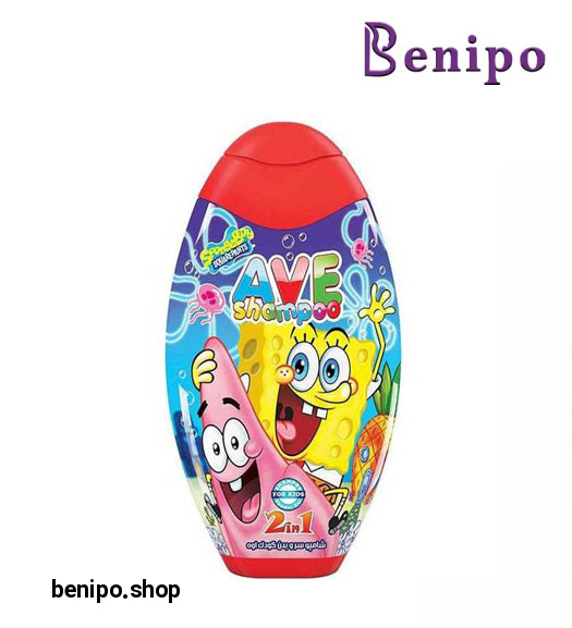 شامپو سر کودک باب اسفنجی 280 گرمی