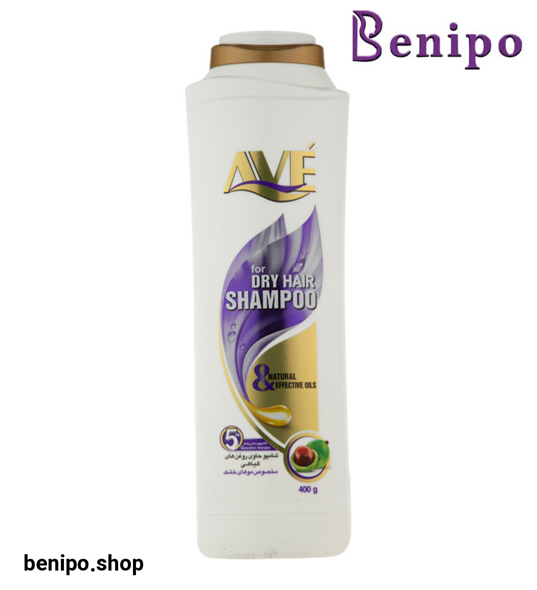 شامپو حاوی 4روغن مخصوص موهای خشک، رنگ شده و آسیب دیده 400 گرمی