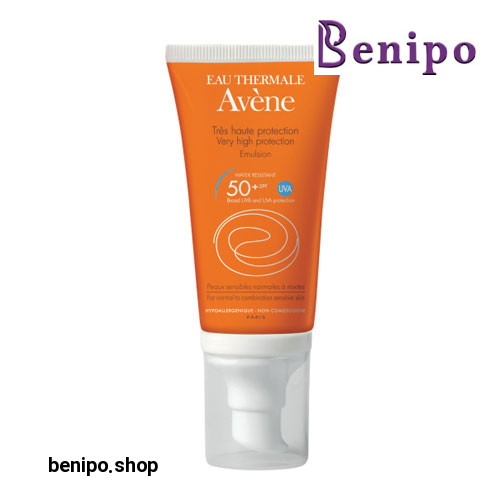 امولسیون ضد آفتاب فاقد رنگ اس پی اف 50 پوست نرمال و مختلط