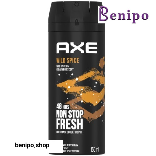 اسپری دئودورانت 48 ساعته مردانه مدل Wild Spice حجم 150 میل