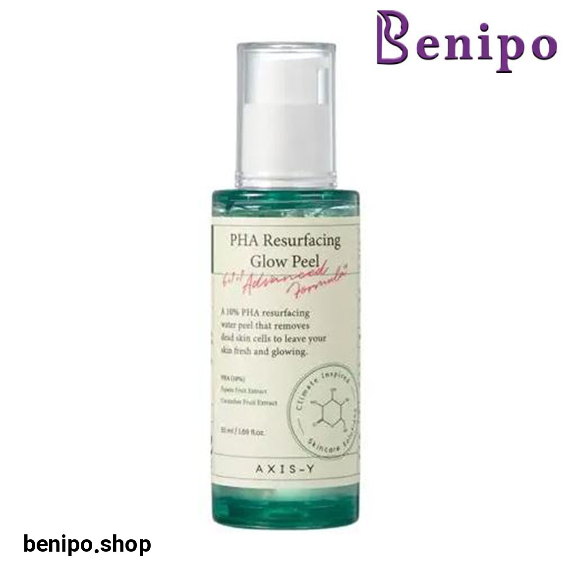 پیل درخشان کننده و بازسازی پوست با PHA حجم 50 میلی لیتر