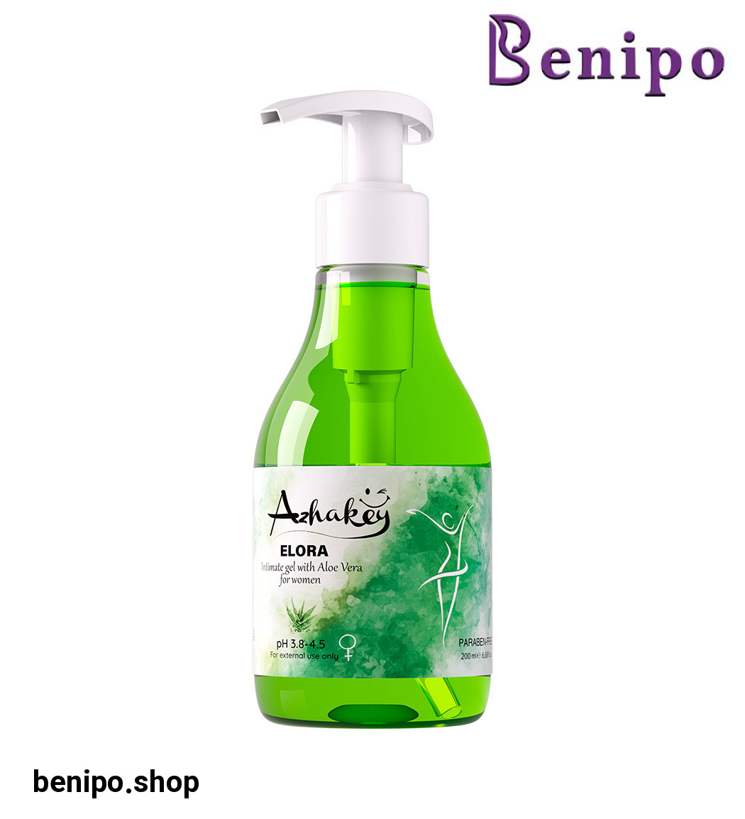 ژل بهداشتی بانوان حاوی عصاره آلوئه ورا مدل Elora حجم 200 میلی لیتر