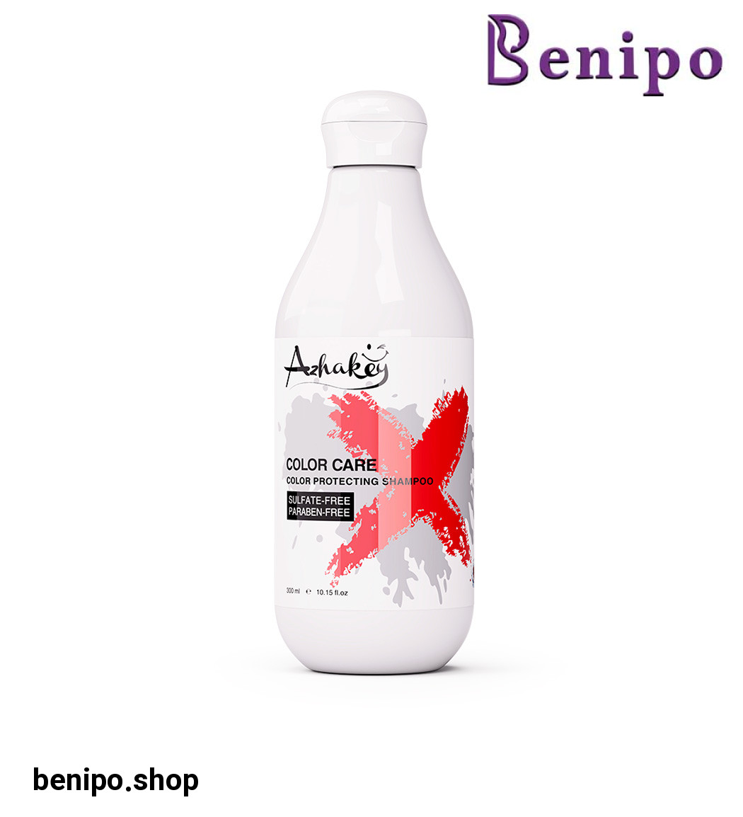 شامپو مناسب مو رنگ شده مدل Color Care فاقد سولفات و پارابن حجم 300 میلی لیتر
