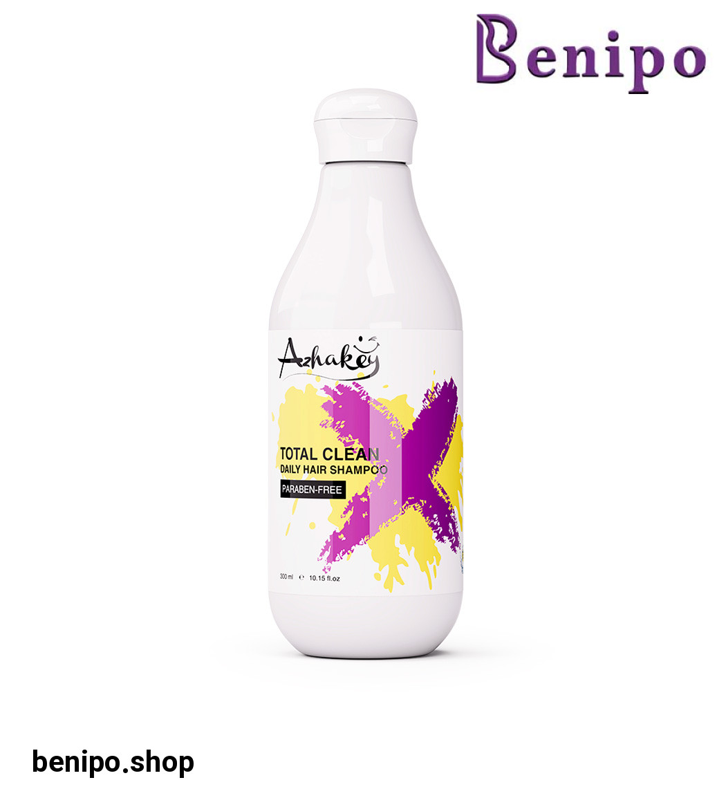 شامپو روزانه مناسب انواع مو مدل Total Clean حجم 300 میلی لیتر