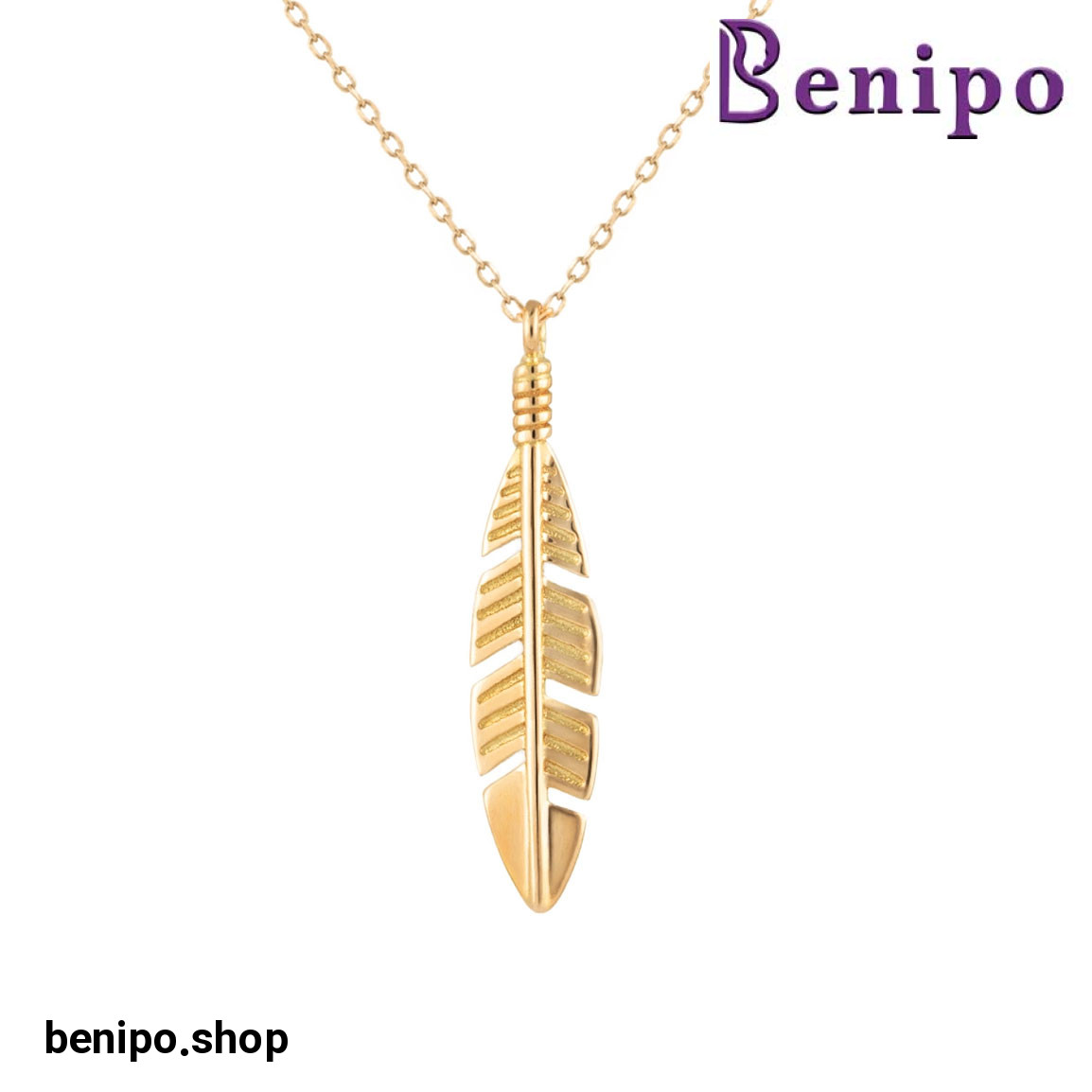 گردنبند طلا پر آپاچی 2.1 گرم