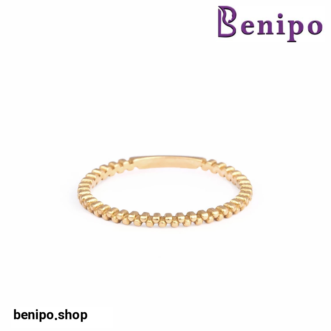 انگشتر طلا مدل دوبل گوارسه سایز 50