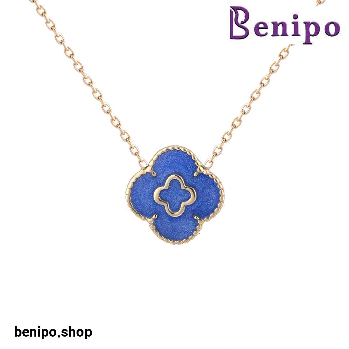 گردنبند طلا ونکلیف گوارسه دوبل 1.71 گرم