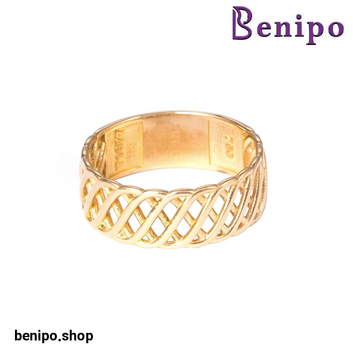 انگشتر طلا مدل رویال سایز51