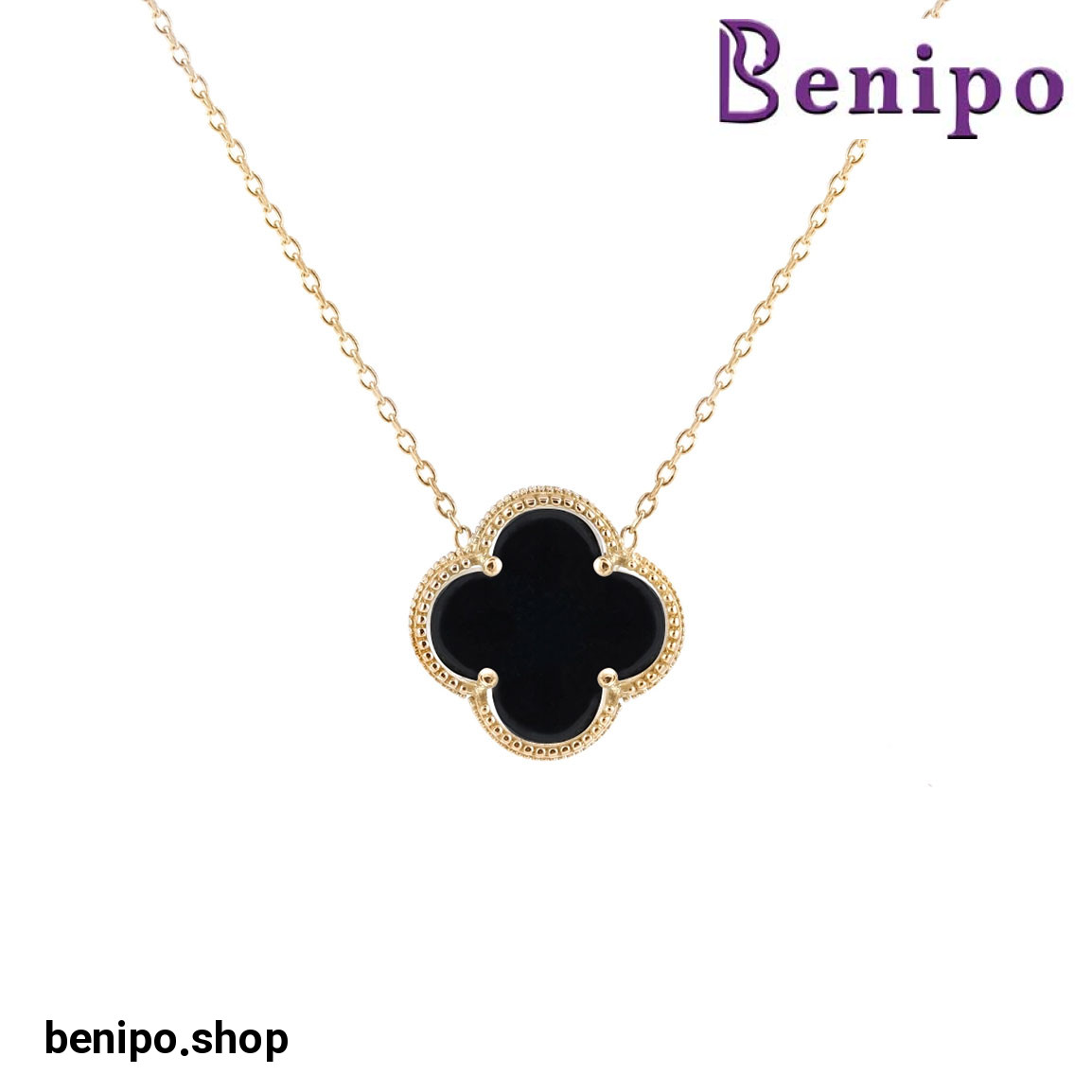 گردنبند طلا ونکلیف تمام گوارسه 2.15 گرم