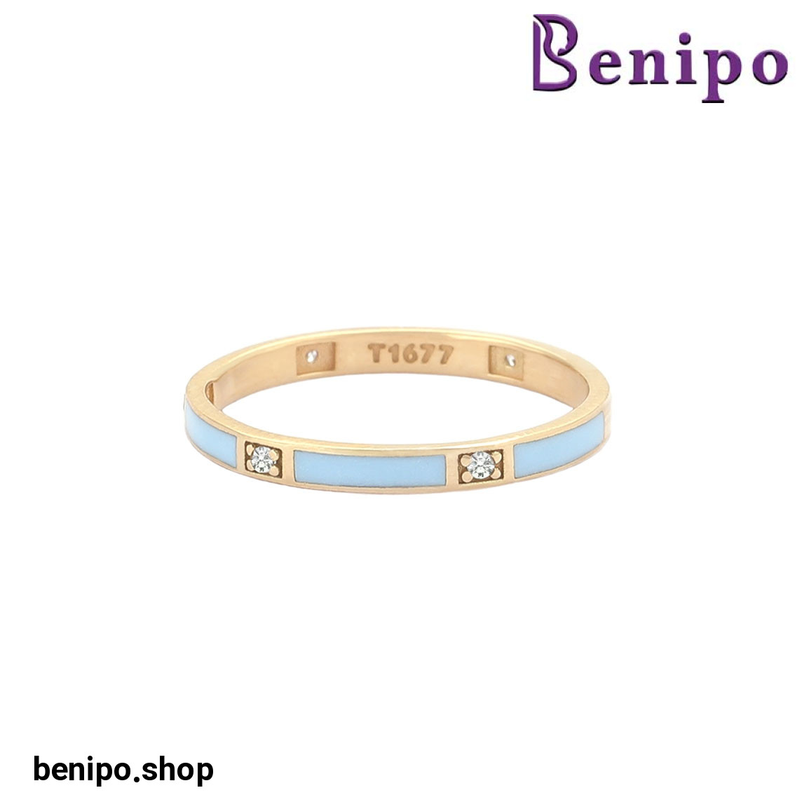 انگشتر طلا مدل لیانا سایز 53