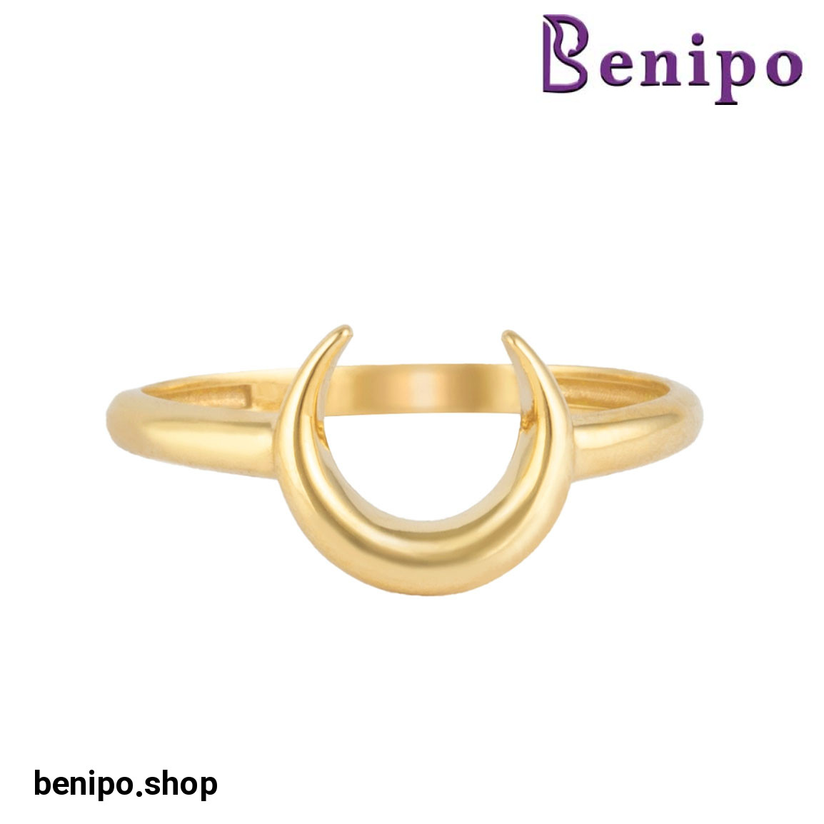 انگشتر طلا مدل لونا سایز53