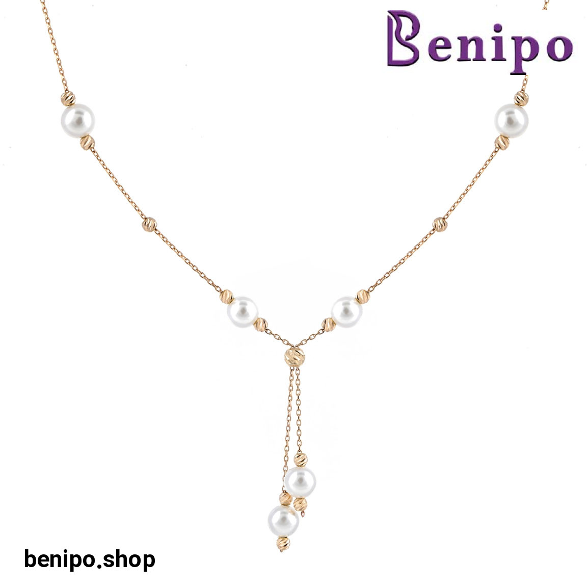 گردنبند طلا مارینا گره ای 1.69 گرم