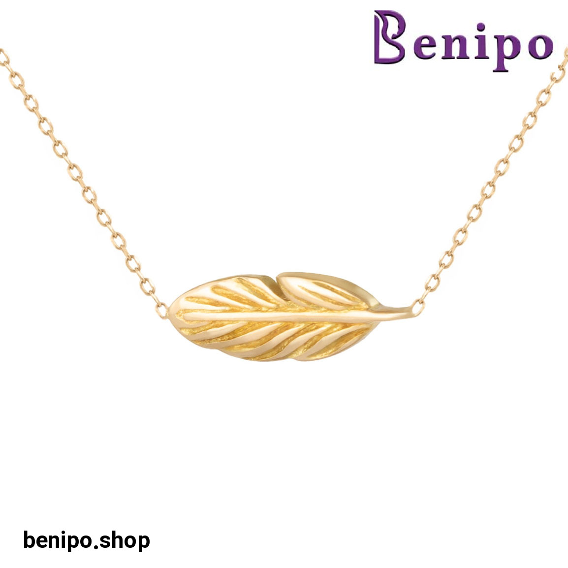 گردنبند طلا پر مینی 1.81 گرم