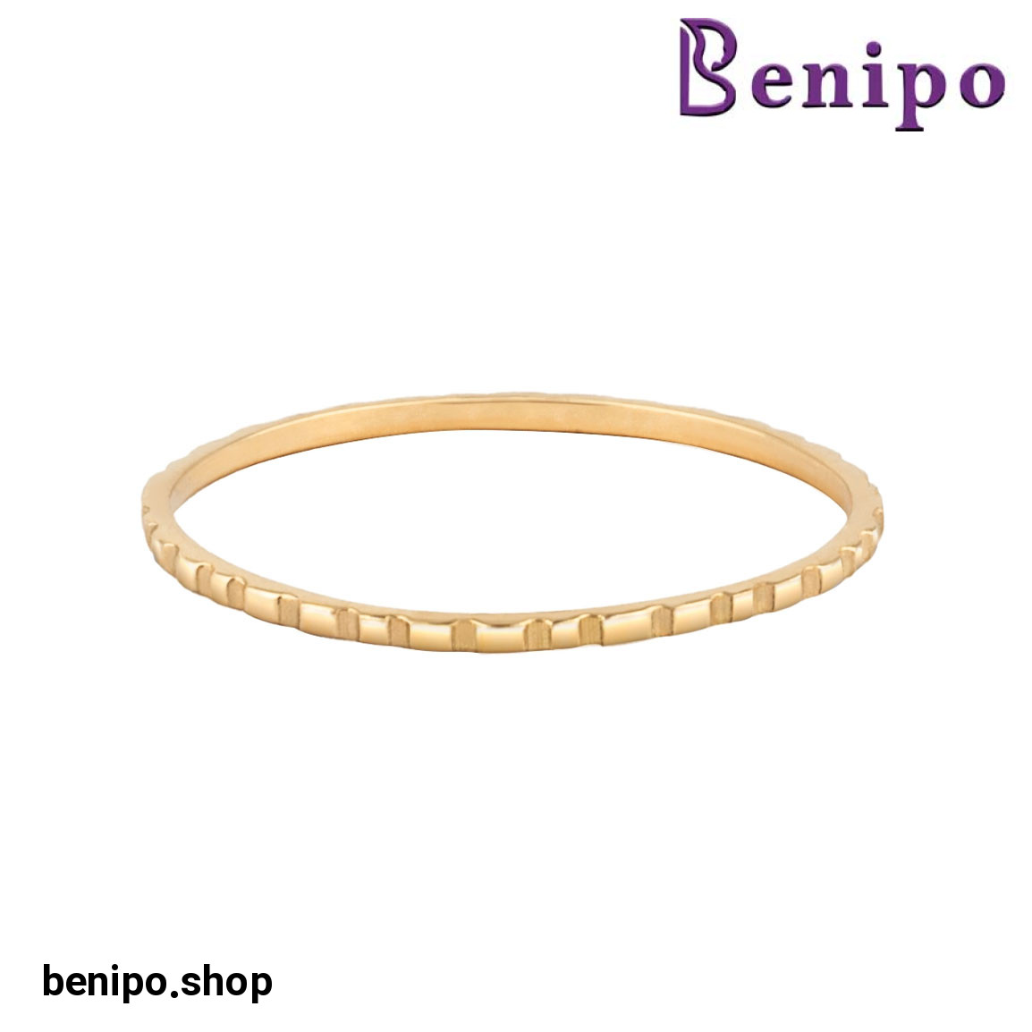 انگشتر طلا مدل مینیمال آسترا سایز52