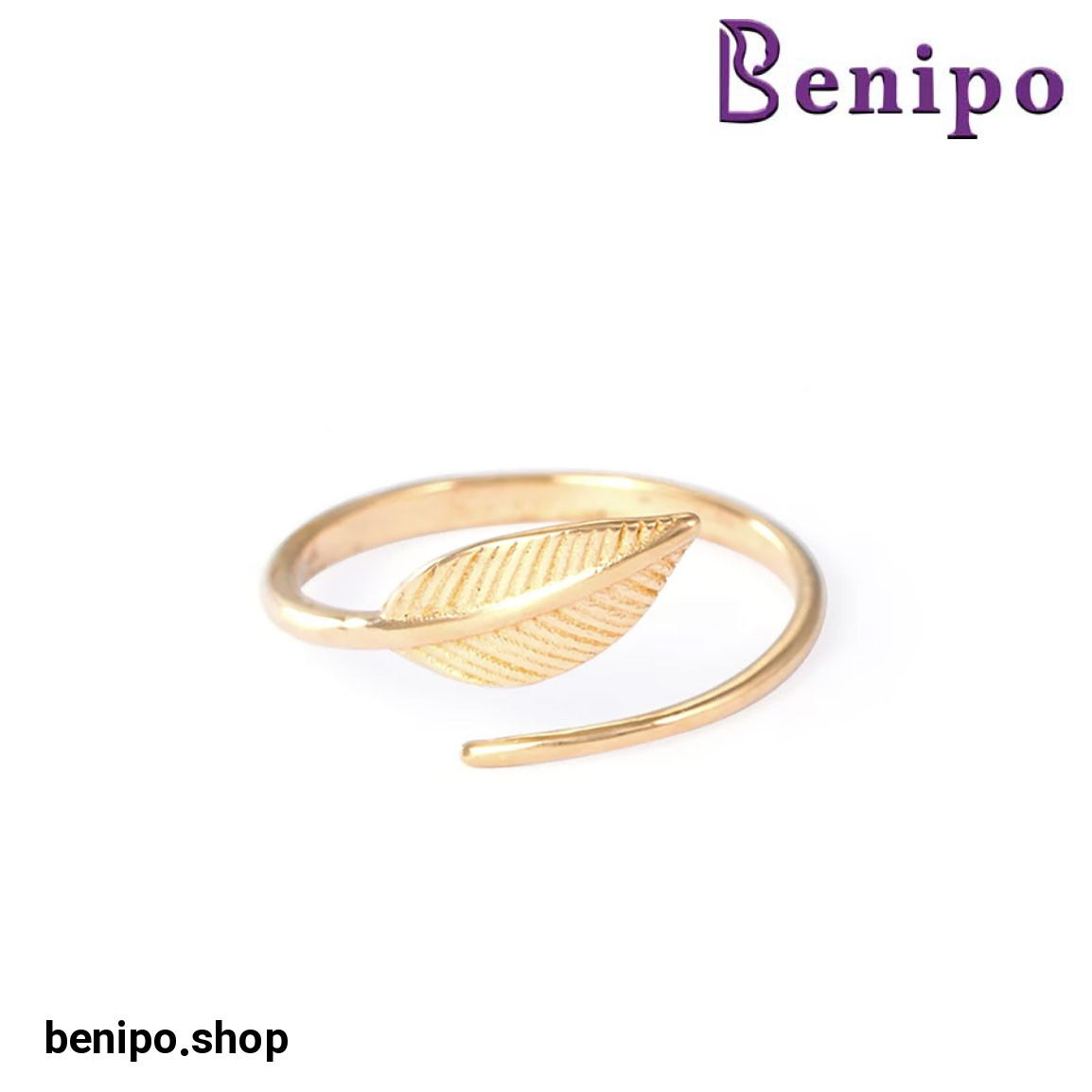 انگشتر طلا مدل پیچک سایز 51