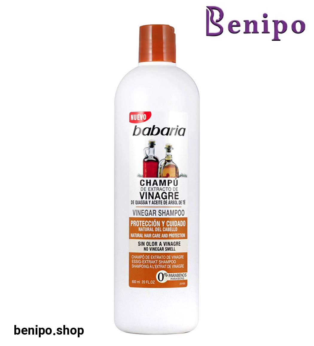 شامپو 5 کاره و ضد شپش حاوی سرکه 600میل