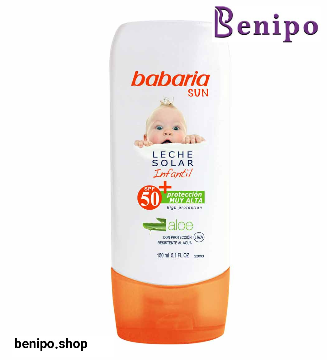 شیربدن ضد آفتاب اس پی اف 50 کودک آلوئه ورا