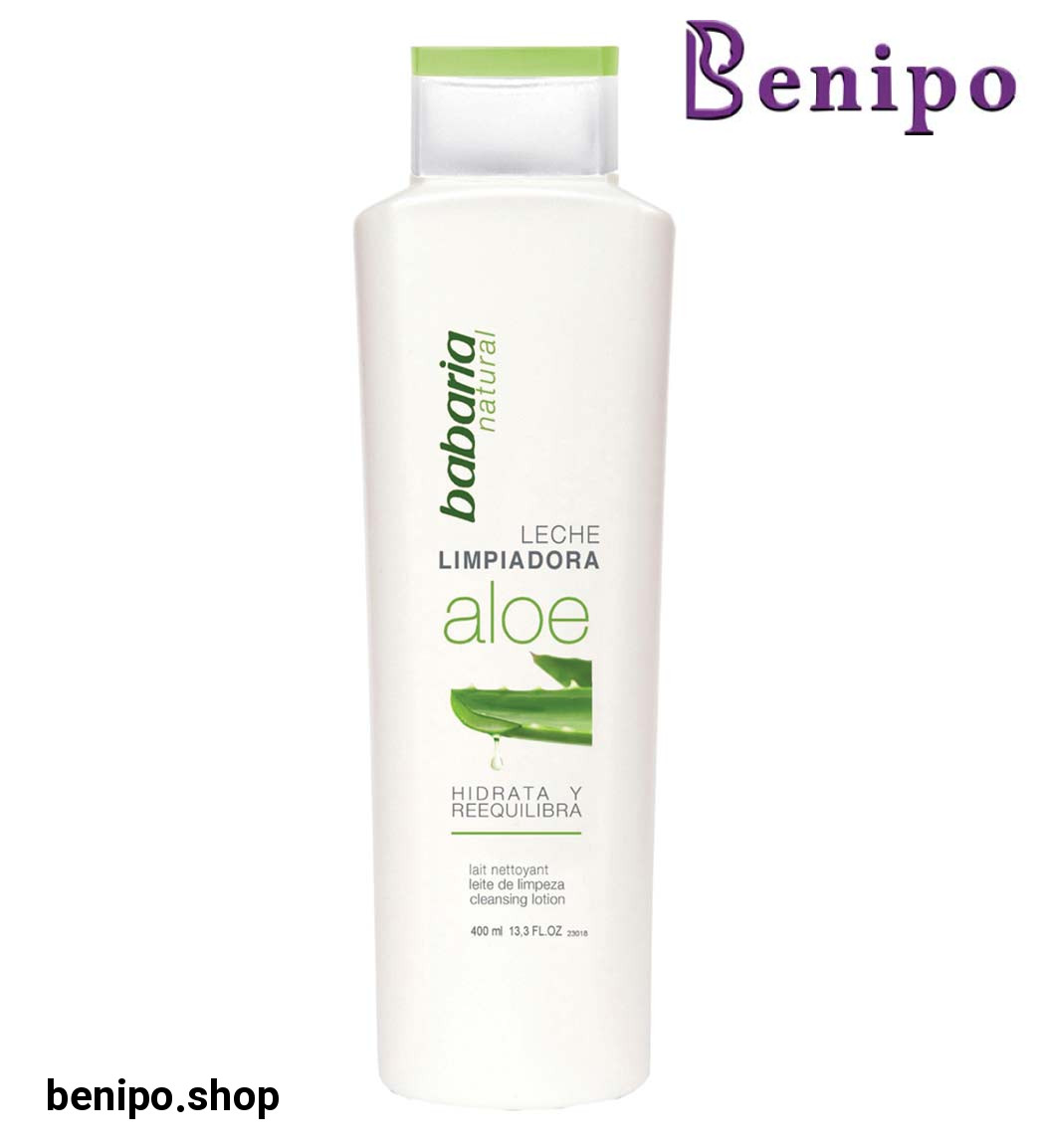 شیر پاک کن حاوی عصاره آلوئه ورا