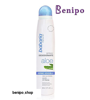 دئو اسپری درمو حاوی عصاره آلوئه ورا