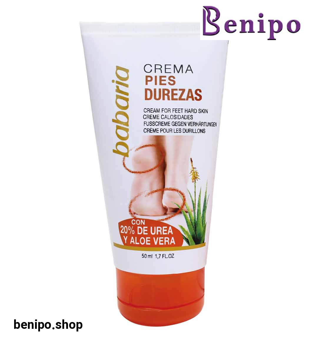 کرم برطرف کننده خشکی و زبری پا حاوی آلوئه ورا