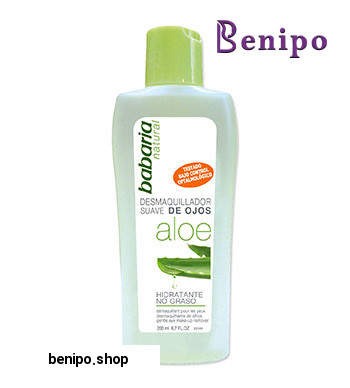 محلول پاک کننده آرایش دور چشم حاوی آلوئه ورا