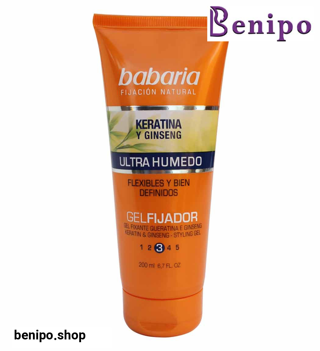 ژل موی تیوپی حاوی کراتین و جینسینگ