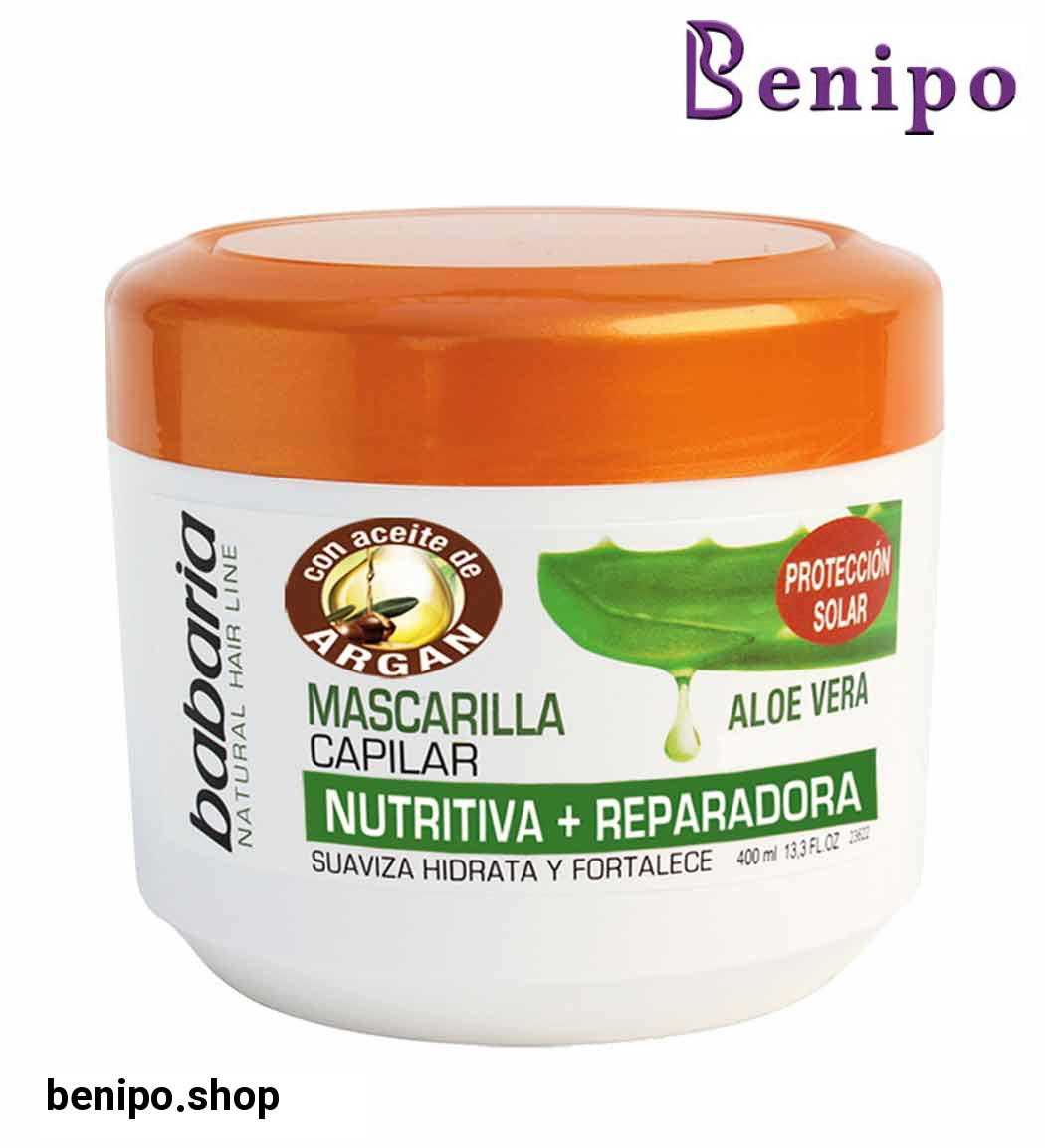 ماسک موهای رنگ شده آلوئه ورا و آرگان