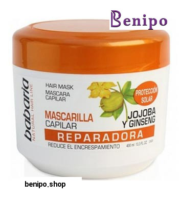 ماسک مو ترمیم کننده روغن جوجوبا و جینسنگ