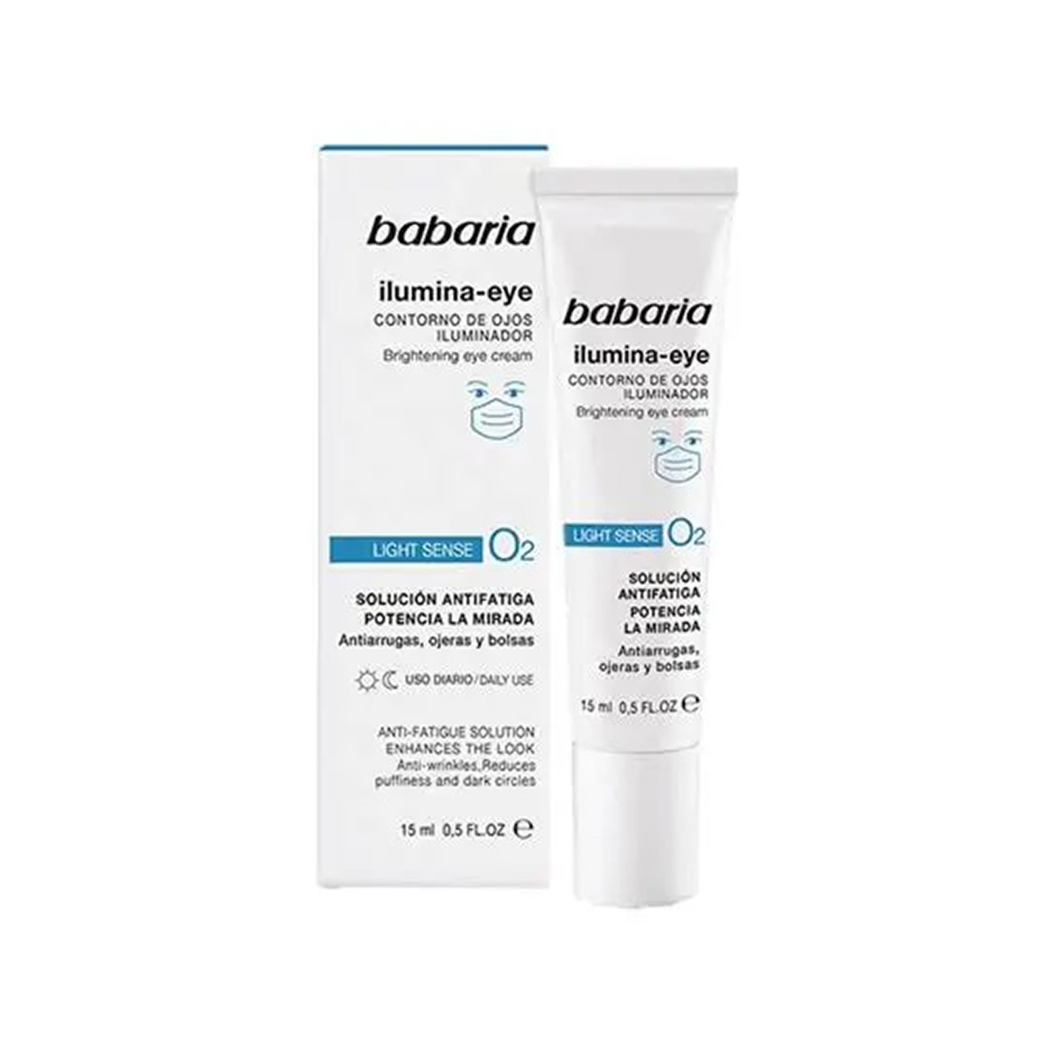 کرم دور چشم ضد تیرگی و آبرسان مدل حجم 15 میلی لیتر