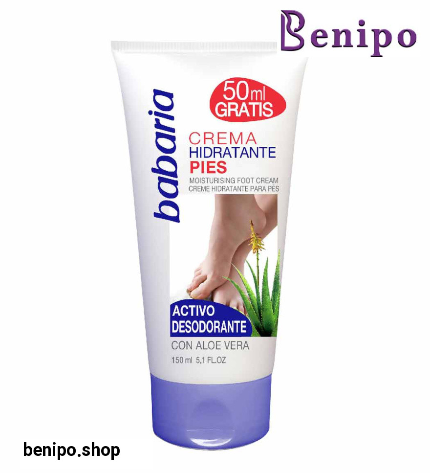 کرم مرطوب کننده پا حاوی آلوئه ورا