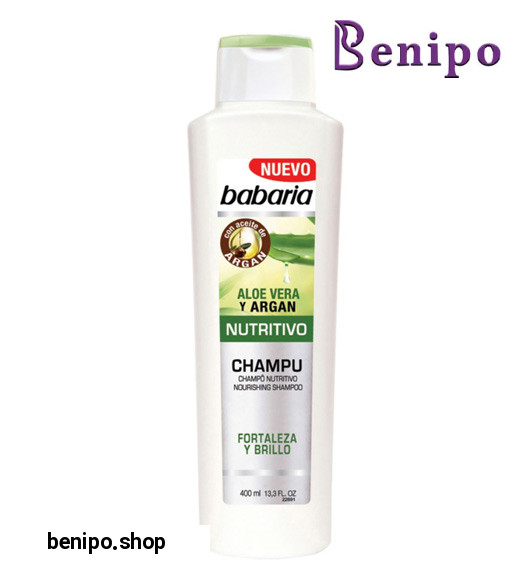 شامپو مغذی و تقویتی مو آرگان و آلوئه را 400میل