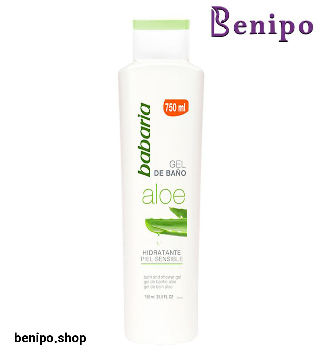 شاور ژل حاوی عصاره آلوئه ورا حجم 750 میل