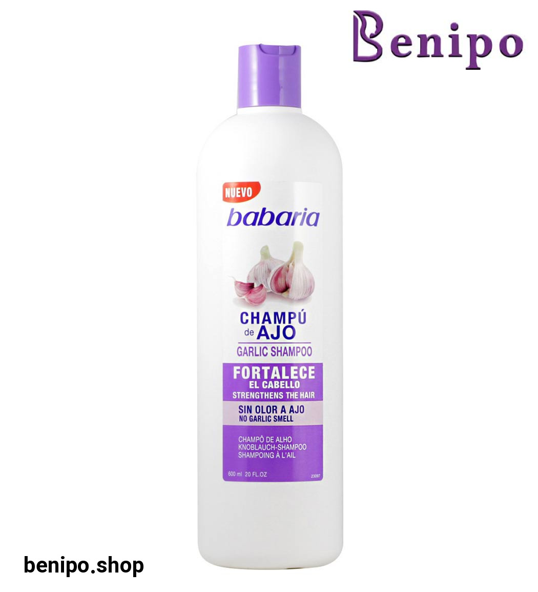 شامپو تقویت کننده و صاف کننده حاوی عصاره سیر 600میل