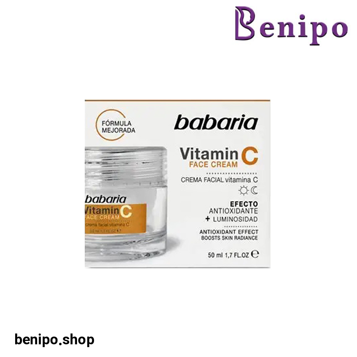 کرم روشن کننده و ضد چروک حاوی ویتامین سی حجم 50 میلی لیتر