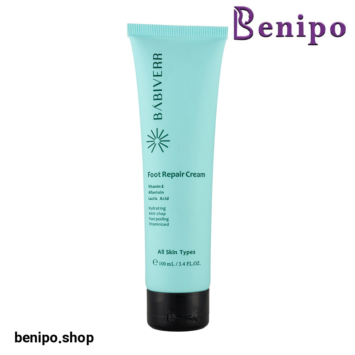 کرم رفع ترک پا مدل آلانتوئین حجم 100 میلی لیتر